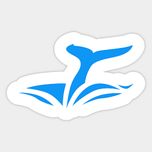 Whale Sticker